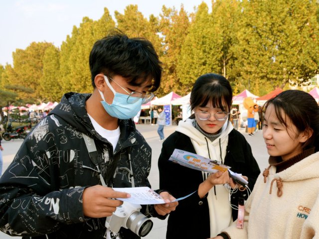 排放整齐的帐篷